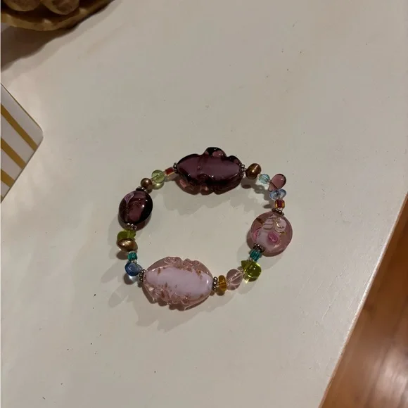 Premier Designs Lavender Rose bracelet Hallmark - Picture 3 of 6